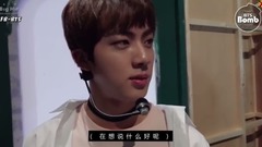 [BANGTAN BOMB] JIN的即兴(问答)时间! 道具板上的A是指什么呢 正答! Aㅏ..Ml