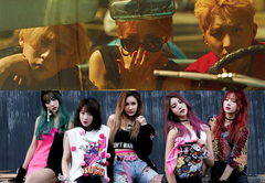 Triple H & EXID Fresh Hot MV混搭