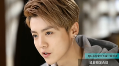 鹿晗FOR北京<时装男士>五月刊封面花絮&快问快答