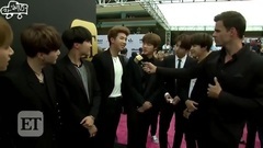 今夜娱乐 防弹少年团 红毯采访 2017 Billboard Music Awards
