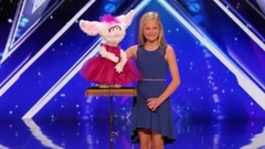 Darci Lynne- 12-Year-Old Singing Ventriloquist Gets Golden Buzzer - America's Got Talent 2017