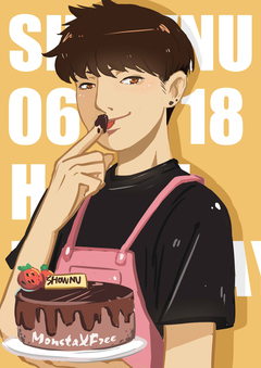 MONSTA X - SHOWNU孙轩宇生日贺频(MonstaXFree)