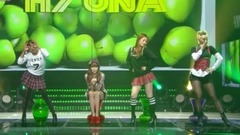 Green Apple & Ice Cream & Straight Up