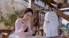 电视剧<楚乔传>精彩片段之撒糖!赵丽颖眉心点痣反撩林更新