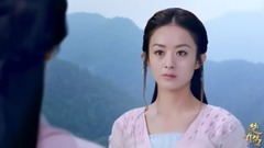 电视剧<楚乔传>精彩片段之赵丽颖掉落悬崖,掉崖不死定律又来?!