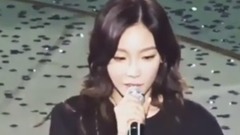 金泰妍个人演唱会感动就像在做梦一样