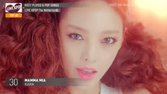 [TOP 40] K-POP苹果音乐播放量排行7月第一周