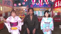 島崎遥香&鈴木奈々,夏祭りのわたあめ屋台でバイト中の"侍"役所広司と遭遇 新TV-CM"サマージャンボ宝くじ"侍・夏祭り"篇"
