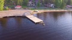 База отдыха 'Уя' с высоты птичьего полета