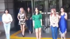 少女时代 HT录制 外出问候记者 饭拍视频一则