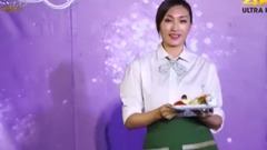 美女黑丝糕点秀3