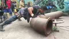 战狼2 拍摄花絮 搏命特辑