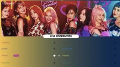 Love Is Bitter 歌词分配计时