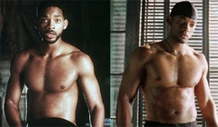 Will Smith身材变化对比短片!