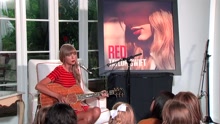 Taylor Swift - Acoustic Performances From RED Album 现场版2017