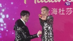 萧敬腾 - 萧敬腾上海杜莎夫人蜡像揭幕 雨神幽默尽显私下爱与周董打球