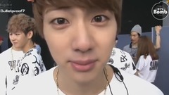 「BANGTAN BOMB」和阿珍的眼神交流