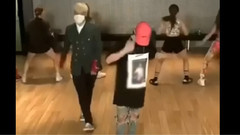 权志龙 TOP练习室尬舞