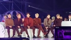 EXO对Red Velvet 舞台表演的反应