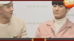 EXO全程有笑点灿烈的红唇爱咬人