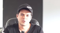 拉美嫩模裸色长裙包身 美娇娥丰硕蜜桃若隐若现