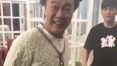 周杰伦后台和陈奕迅大玩魔术