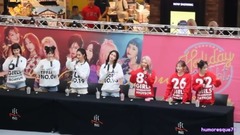 少女时代十周年签售会现场