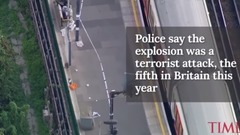 22 Injured In Explosion On London Subway Train At Parsons Green Underground Station