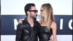 'The Voice' Coach Adam Levine & Wife Behati Prinsloo Reveal Baby #2 With Bump Photo