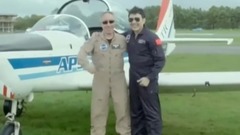 邓紫棋坐战斗机座舱视角<一路逆风2017>Cut