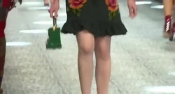 Dolce &Gabbana2017秋冬-超模与网红穿插登台