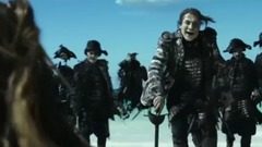 加勒比海盗5:死无对证:杰克船长与萨拉查船长 精彩片段