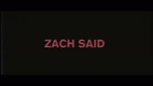 Zach Said - Holding On
