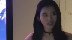 维多利亚的秘密,在VS大楼接受采访的奚梦瑶