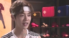 鹿晗打拳击姿势满分霸气撩人