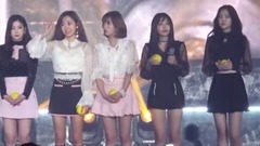 韩国音乐节结束部分 饭拍版 17/10/01