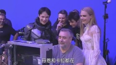 电影<星际特工:千星之城> 花絮9:拍摄现场