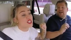 小天后麦莉赛勒斯拼车唱OK