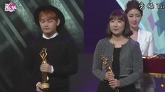 最佳人气奖受奖及感言 世正&允儿