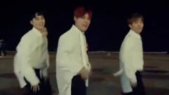 釜山海云台街头演出