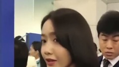 赴港参加活动 仁川机场