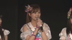 佐藤堇 毕业发表 中文字幕 17/11/06 (劇場的女神們字幕組)