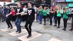 WATCH Irish dancers stole the show in Temple Bar as thousands celebrate St Patrick's Day