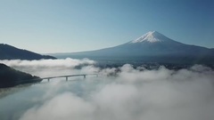 [风光摄影]雾中河口湖&富士山