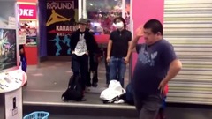 God on its technology uncle dancing machine! Everyone passing by could not help but stop