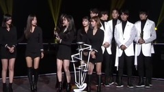 受赏最佳名人奖 & Five