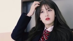 翰林艺高入学典礼 让人心动的全学妹 17/03/02