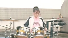 微博爆红的台湾鼓后罗小白,居然Drum Cover新势力内地女团
