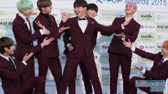 BTS Earns First Top 40 Hot 100 Hit for a K-Pop Group With 'MIC Drop' - Billboard News