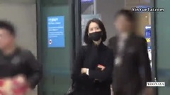 YOONAYA独家 林允儿 仁川机场回国 饭拍版 17/12/09
